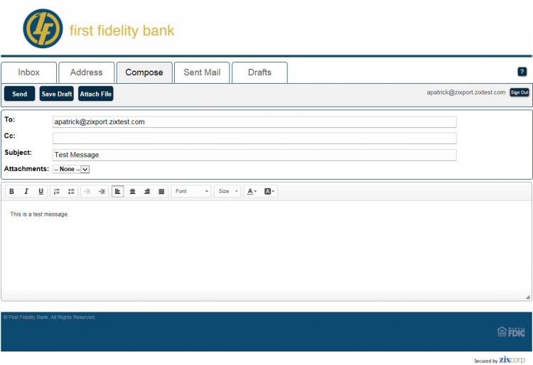 Login · First Fidelity Bank